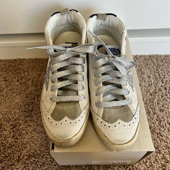 Golden Goose Mid-Star Sneakers Women's Size 6 - Picture 11 of 16